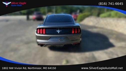Gray 2017 Ford Mustang V6