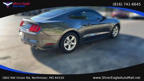 Gray 2017 Ford Mustang V6