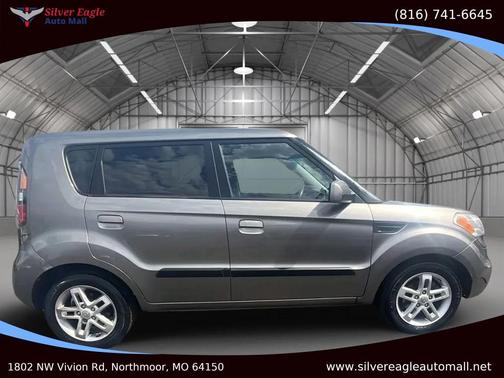 Gray 2010 Kia Soul +