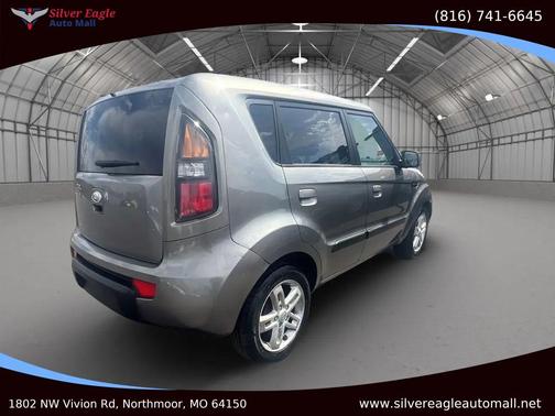 Gray 2010 Kia Soul +