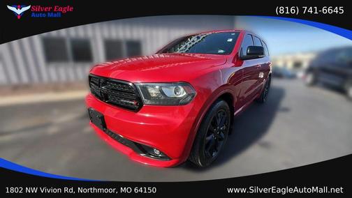 Red 2017 Dodge Durango R/T