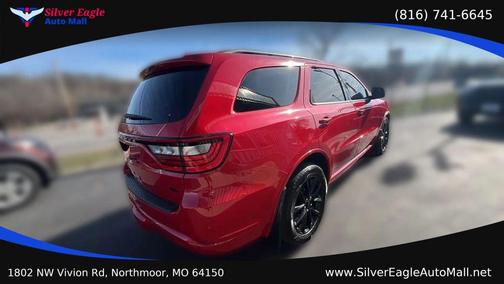 Red 2017 Dodge Durango R/T