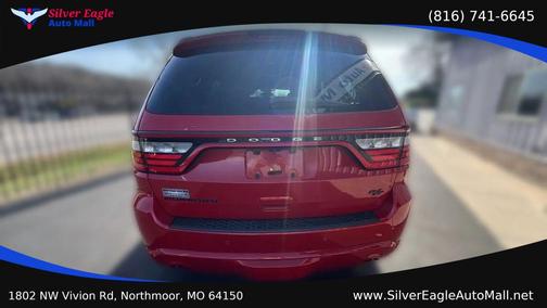 Red 2017 Dodge Durango R/T