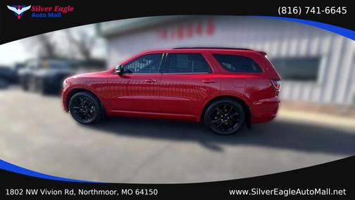 Red 2017 Dodge Durango R/T