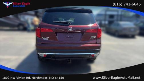 Red 2018 Honda Pilot Touring