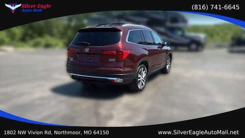 Red 2018 Honda Pilot Touring