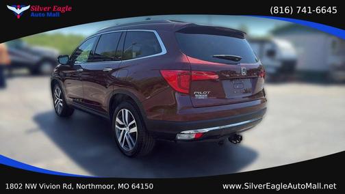 Red 2018 Honda Pilot Touring