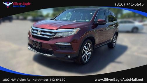 Red 2018 Honda Pilot Touring