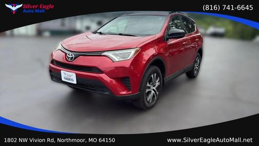 Red 2016 Toyota RAV4 LE