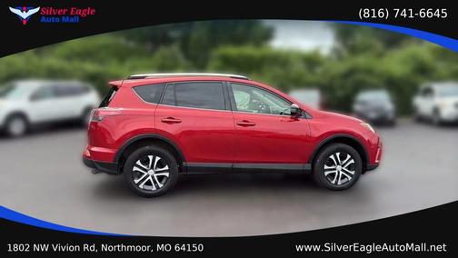 Red 2016 Toyota RAV4 LE