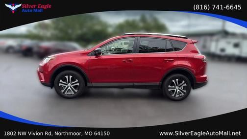 Red 2016 Toyota RAV4 LE