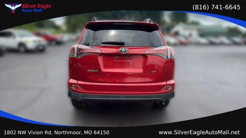Red 2016 Toyota RAV4 LE