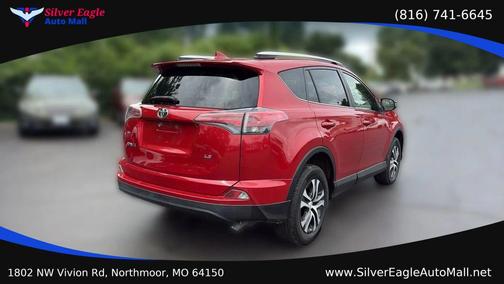 Red 2016 Toyota RAV4 LE