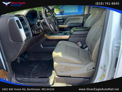 White 2018 Chevrolet Silverado 1500 LTZ