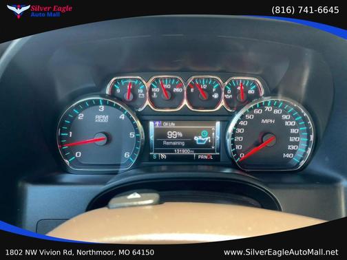 White 2018 Chevrolet Silverado 1500 LTZ