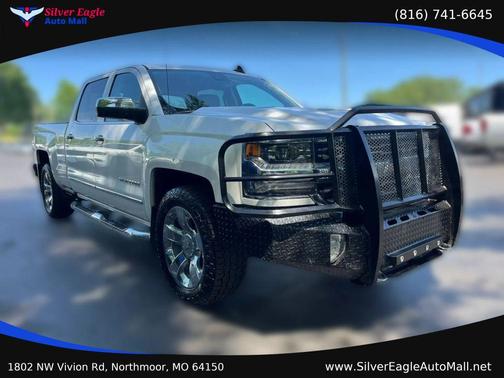 White 2018 Chevrolet Silverado 1500 LTZ