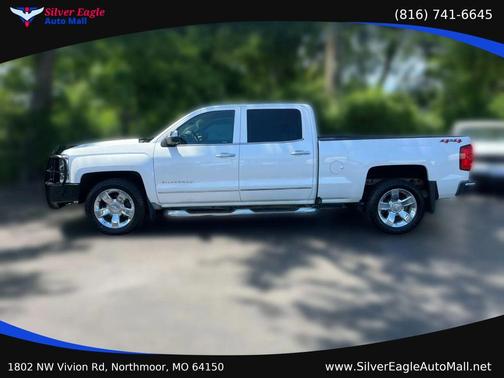 White 2018 Chevrolet Silverado 1500 LTZ