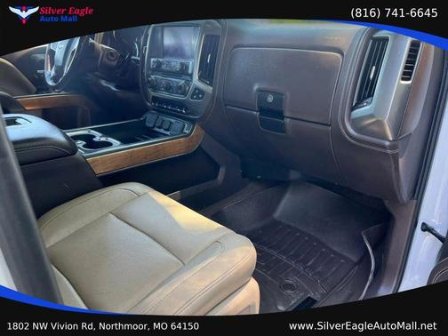 White 2018 Chevrolet Silverado 1500 LTZ