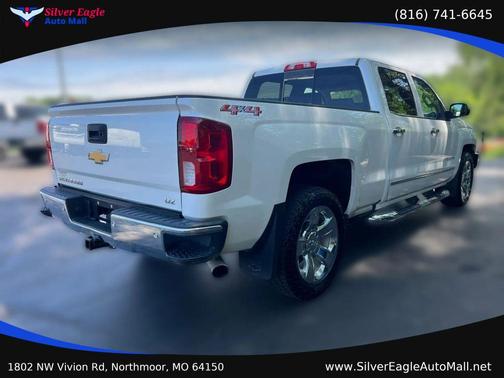 White 2018 Chevrolet Silverado 1500 LTZ