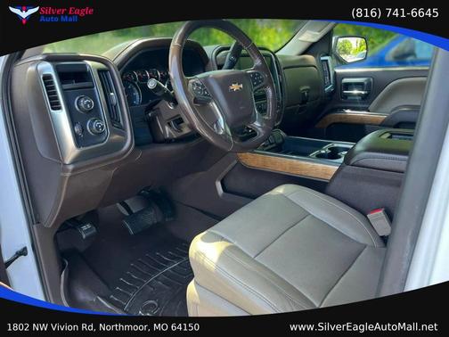 White 2018 Chevrolet Silverado 1500 LTZ