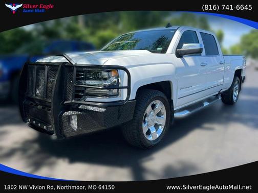 White 2018 Chevrolet Silverado 1500 LTZ