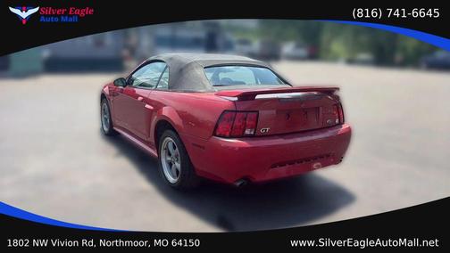 Red 2002 Ford Mustang GT Premium