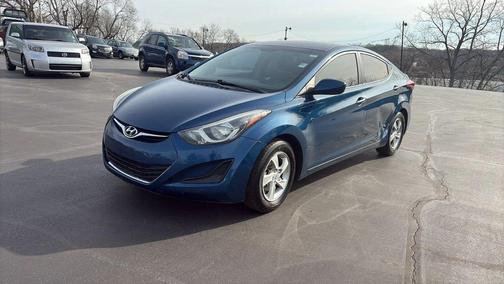 Blue 2014 Hyundai ELANTRA SE Sedan