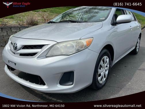 Silver 2011 Toyota Corolla LE