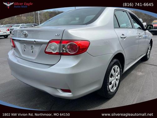 Silver 2011 Toyota Corolla LE