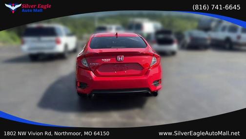 Red 2016 Honda Civic EX-T