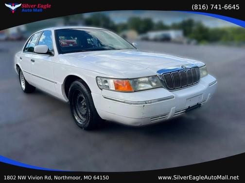 White 2001 Mercury Grand Marquis LS