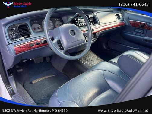 White 2001 Mercury Grand Marquis LS