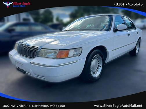 White 2001 Mercury Grand Marquis LS