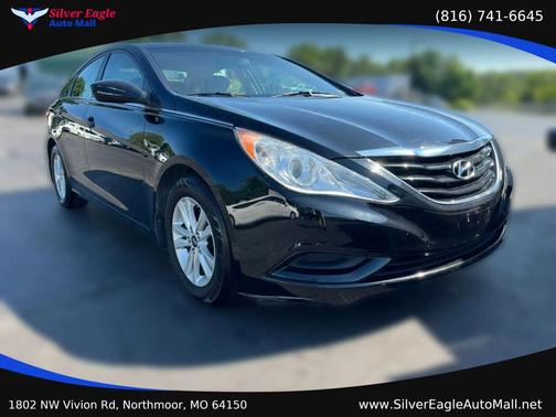 Black 2011 Hyundai SONATA GLS