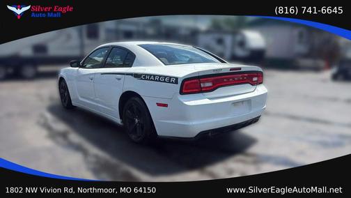 White 2014 Dodge Charger SE
