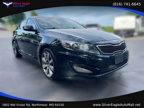 Black 2013 Kia Optima SX