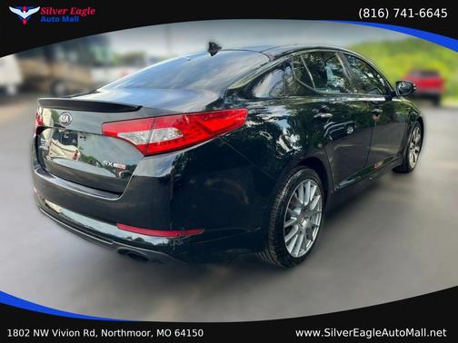 Black 2013 Kia Optima SX