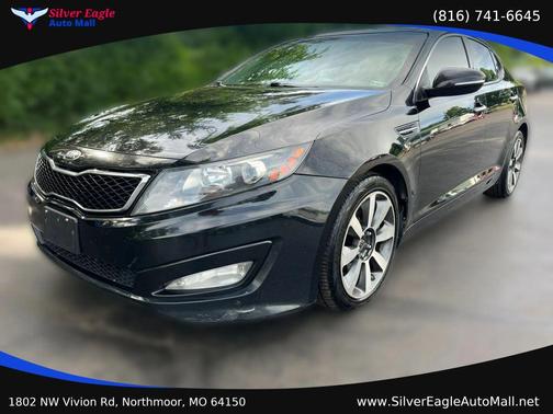 Black 2013 Kia Optima SX