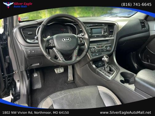 Black 2013 Kia Optima SX