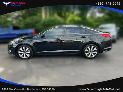 Black 2013 Kia Optima SX