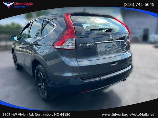 Gray 2013 Honda CR-V LX