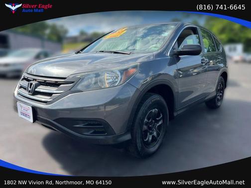 Gray 2013 Honda CR-V LX