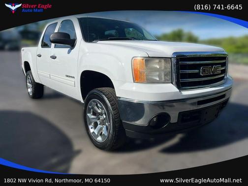 White 2012 GMC Sierra 1500 SLE