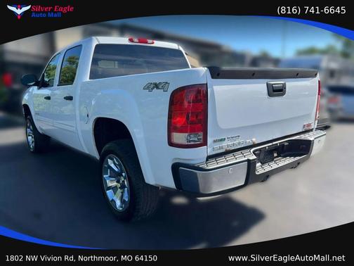 White 2012 GMC Sierra 1500 SLE