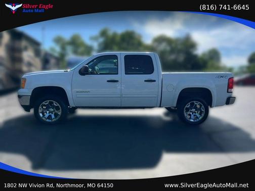 White 2012 GMC Sierra 1500 SLE