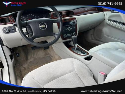 White 2009 Chevrolet Impala LS