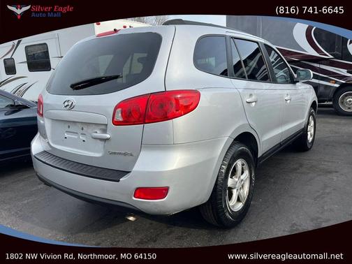 Silver 2008 Hyundai SANTA FE GLS