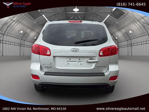 Silver 2008 Hyundai SANTA FE GLS