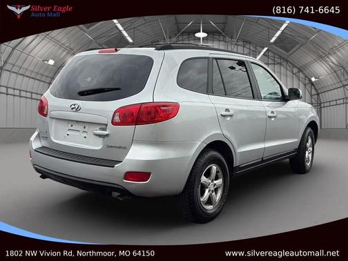 Silver 2008 Hyundai SANTA FE GLS