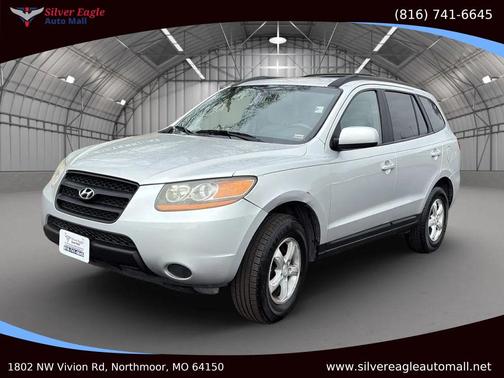 Silver 2008 Hyundai SANTA FE GLS